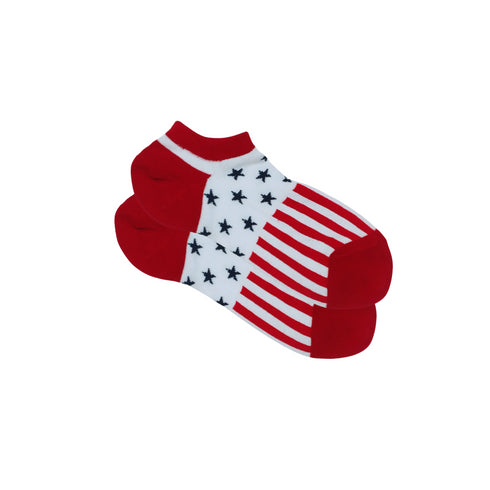 USA Navy Funky Ankle Socks